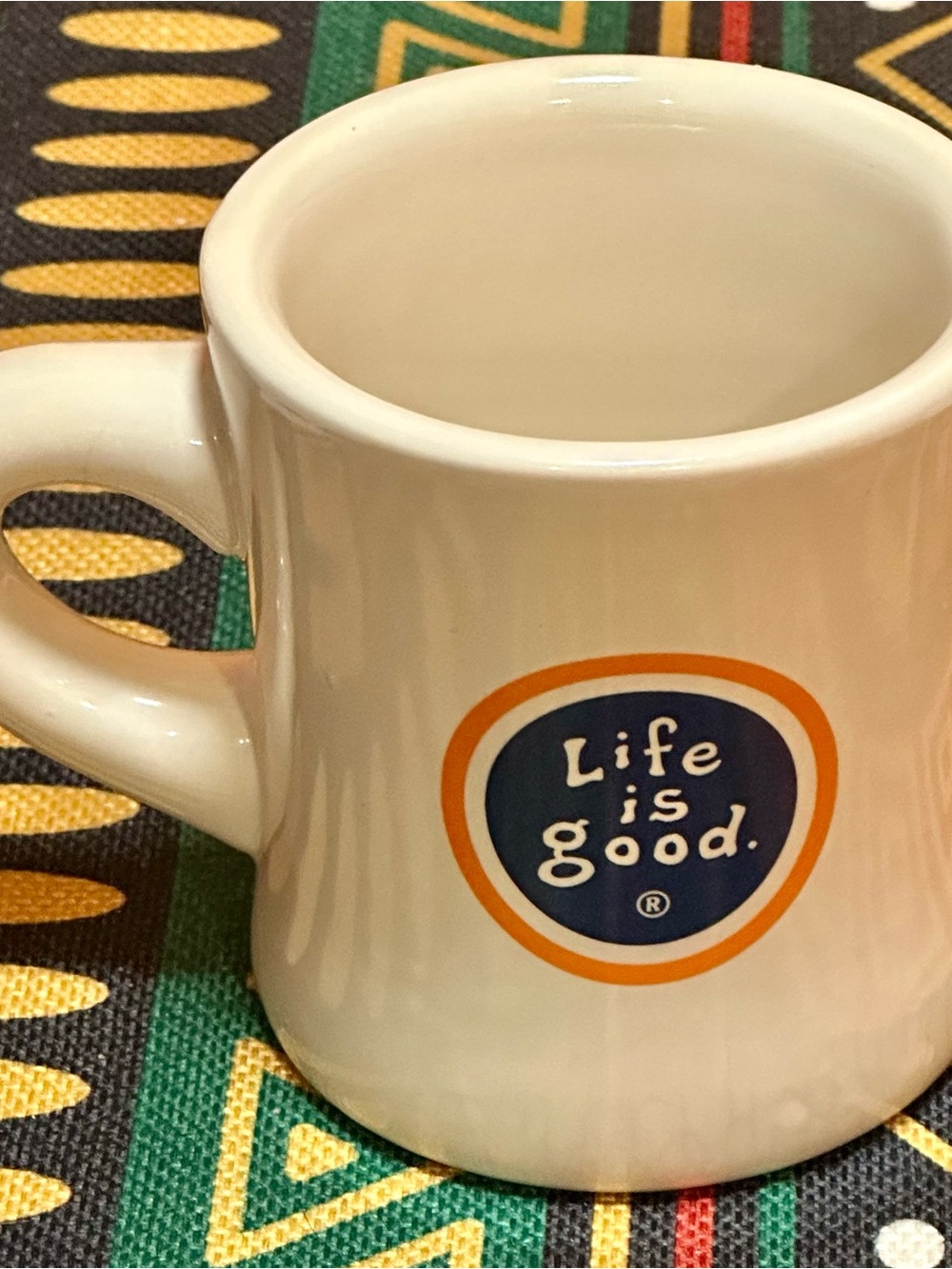 Life Is Good Vintage Style Diner Mug ✨ For When You Need To Pretend It Is